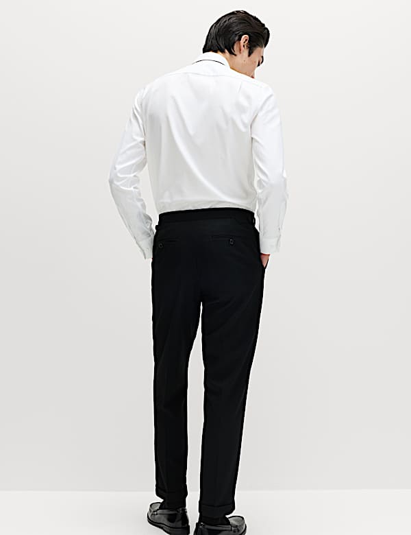 Slim Fit Pure Cotton Twill Luxury Shirt - HR