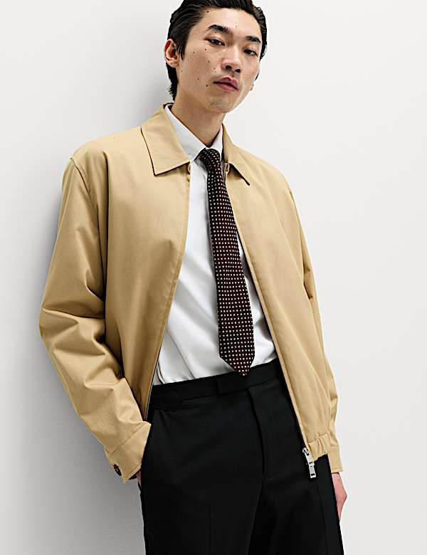 Slim Fit Pure Cotton Twill Luxury Shirt - HR