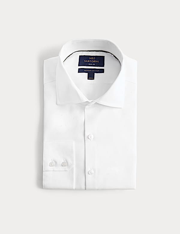 Slim Fit Luxury Egyptian Cotton Shirt