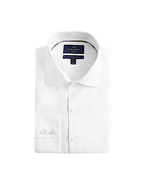 Slim Fit Luxury Egyptian Cotton Shirt