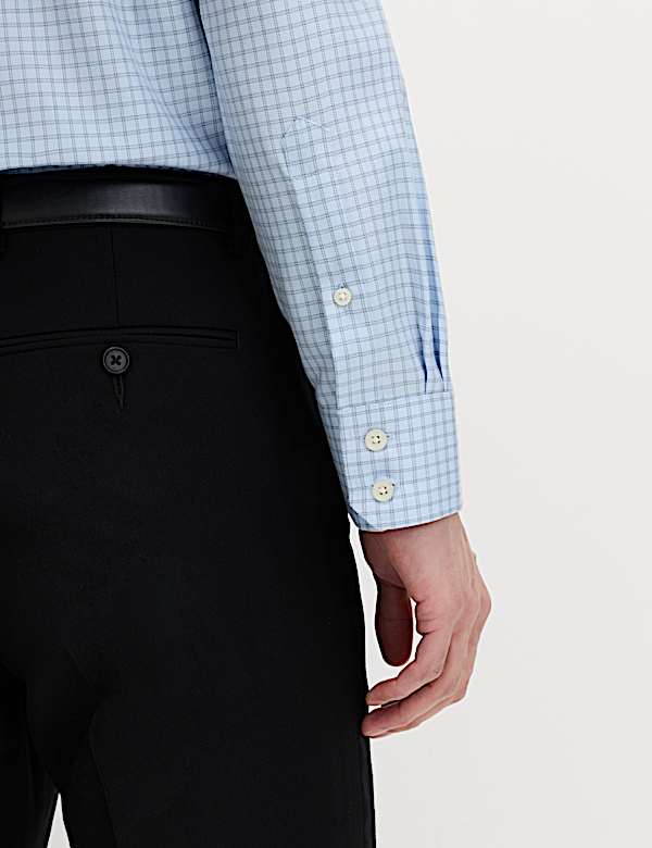 Regular Fit Egyptian Cotton Check Shirt