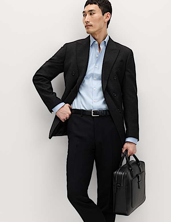 Regular Fit Egyptian Cotton Check Shirt
