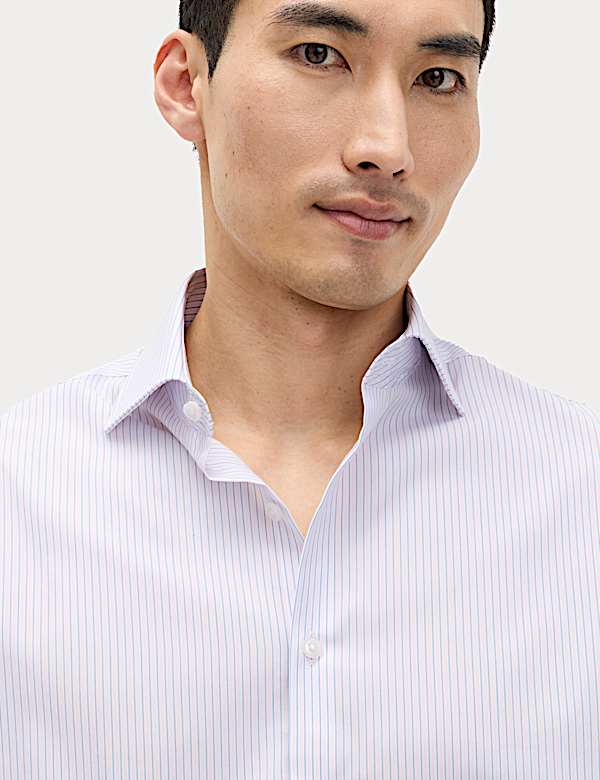 Regular Fit Pure Egyptian Cotton Poplin Shirt - CZ