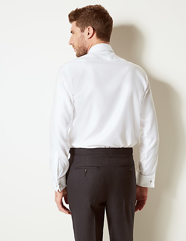 Slim Fit Easy Iron Pure Cotton Shirt
