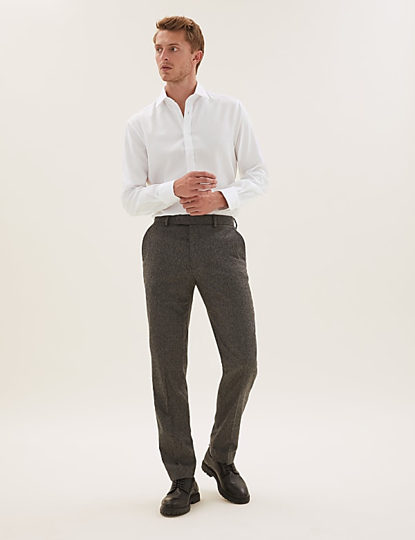 Regular Fit Easy Iron Pure Cotton Shirt
