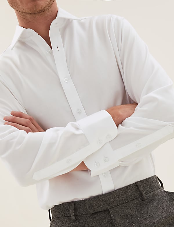 Regular Fit Easy Iron Pure Cotton Shirt