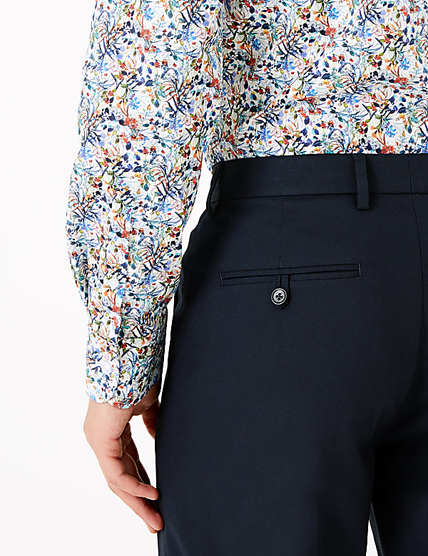 Tailored Fit Pure Cotton Printed Shirt