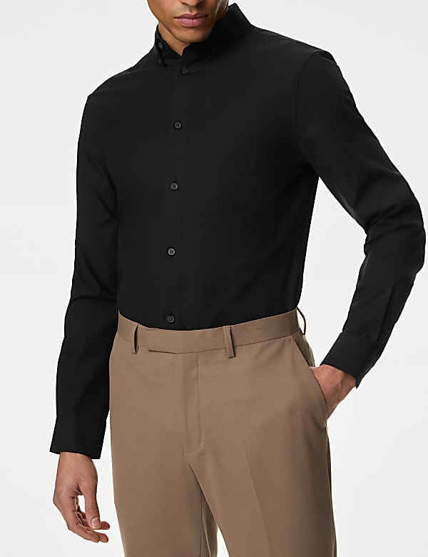 Slim Fit Cotton Stretch 360 Flex™ Shirt