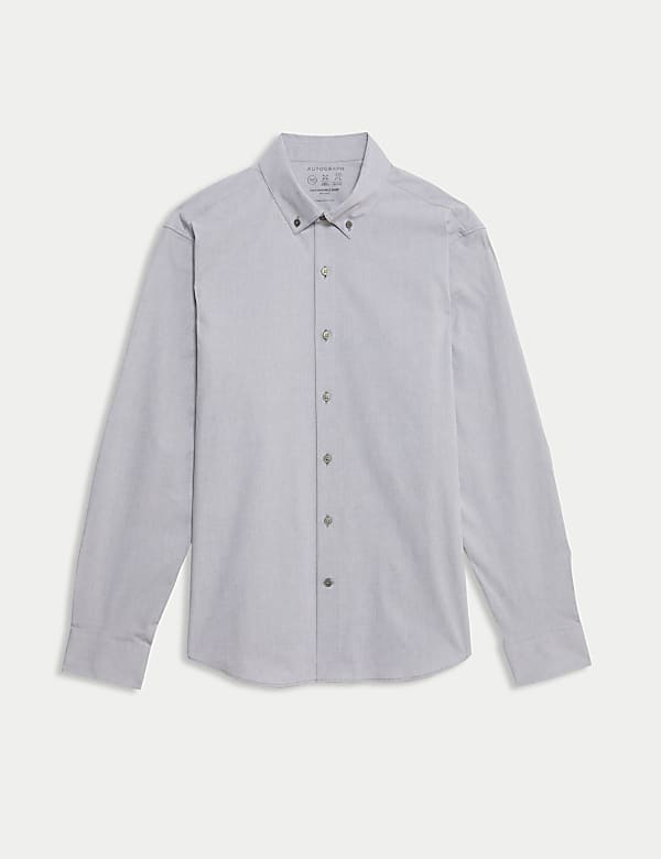 Regular Fit Cotton Stretch 360 Flex&trade; Shirt - LU