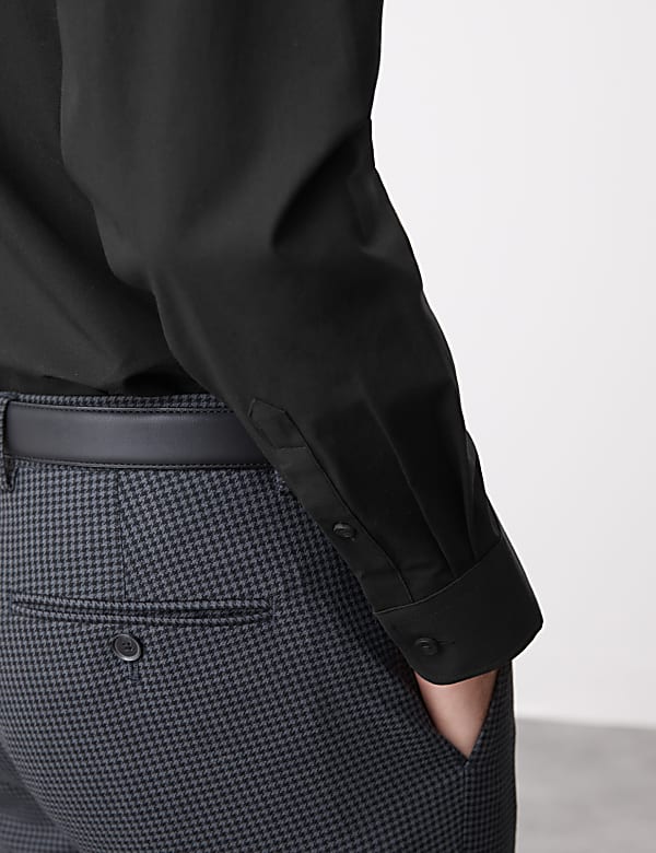 Regular Fit Cotton Stretch 360 Flex&trade; Shirt - DE