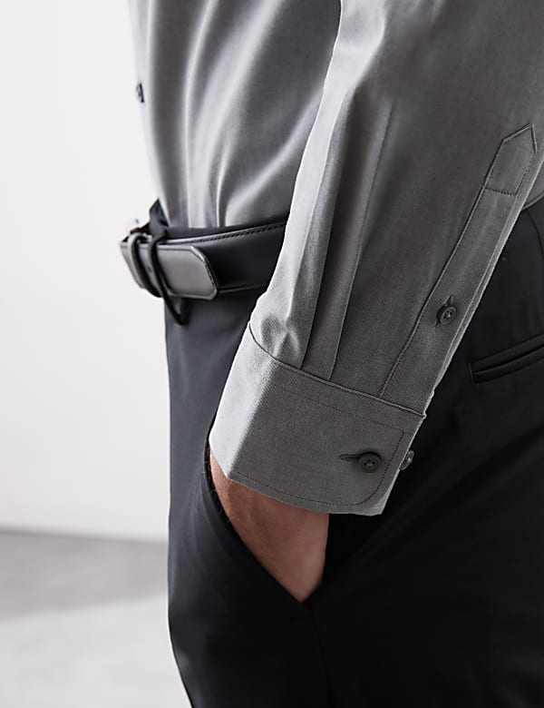 Slim Fit Cotton Stretch 360 Flex&trade; Shirt - GR