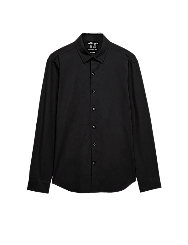 Slim Fit Cotton Stretch 360 Flex&trade; Shirt