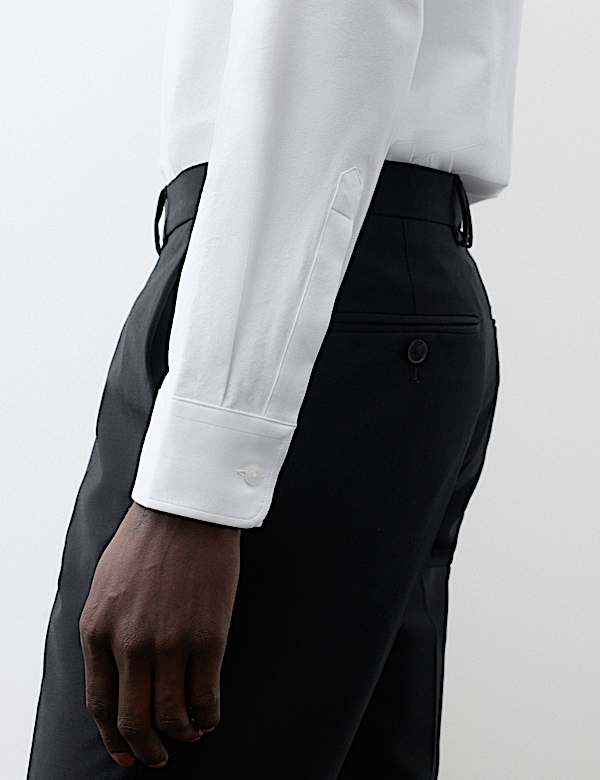 Slim Fit Cotton Stretch 360 Flex&trade; Shirt