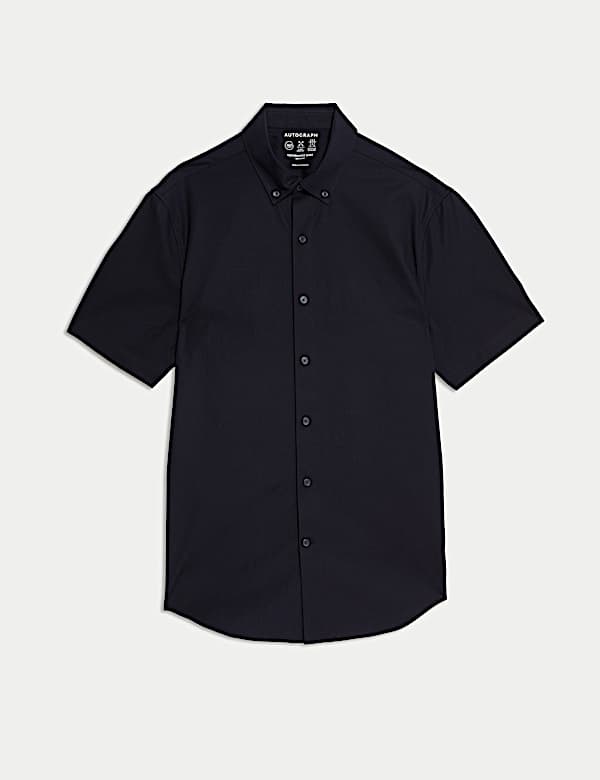 Regular Fit Cotton Stretch 360 Flex Shirt - US