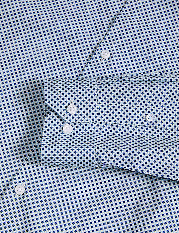 Regular Fit Easy Iron Pure Cotton Shirt