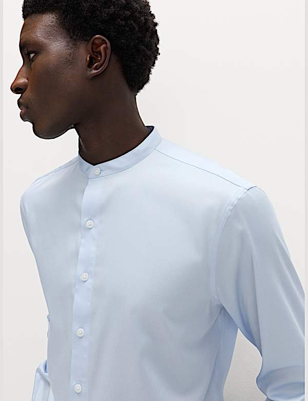 Regular Fit Pure Cotton Shirt - GR