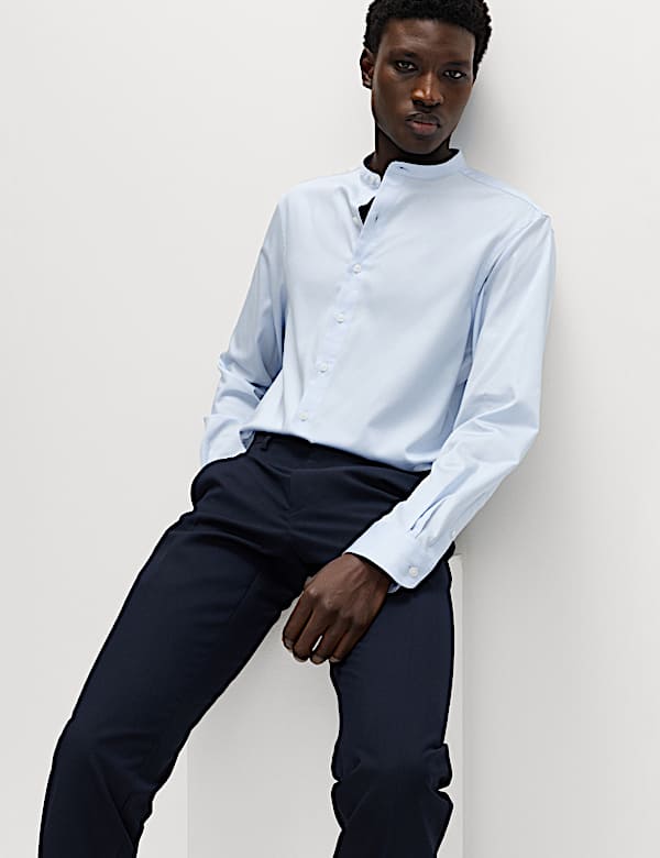 Regular Fit Pure Cotton Shirt - GR