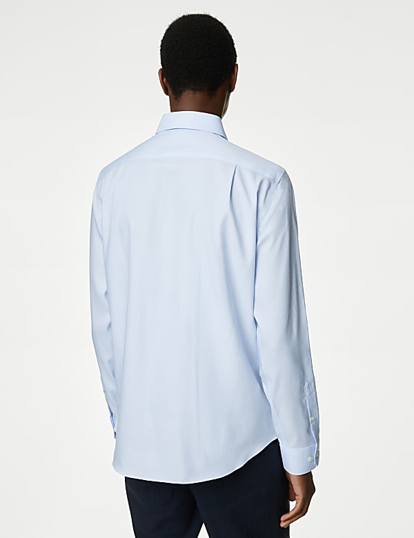 Regular Fit Non Iron Pure Cotton Check Shirt