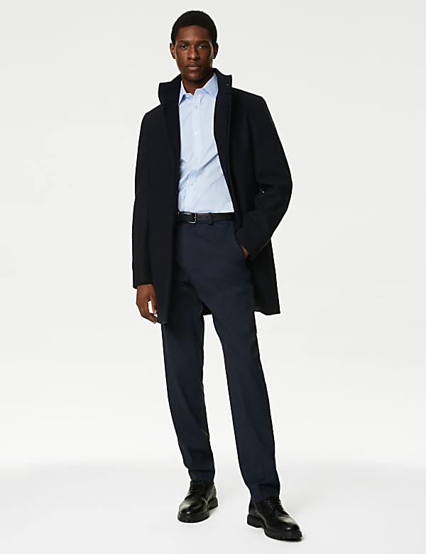 Regular Fit Non Iron Pure Cotton Check Shirt