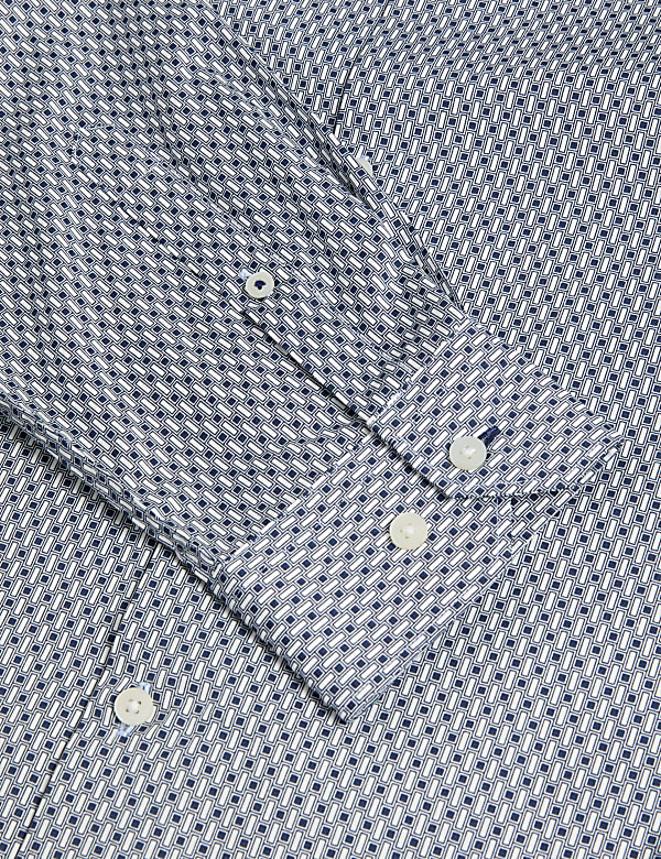Regular Fit Easy Iron Pure Cotton Shirt