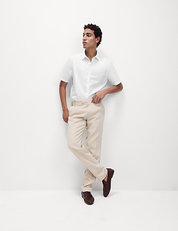 Regular Fit Cotton Short Sleeve Shirt - VN