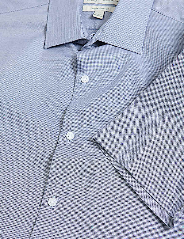 Regular Fit Easy Iron Pure Cotton Shirt