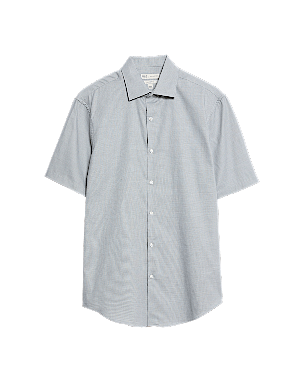 Regular Fit Easy Iron Pure Cotton Shirt
