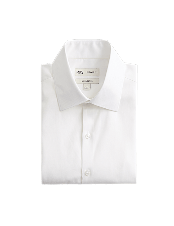 Regular Fit Pure Cotton Shirt
