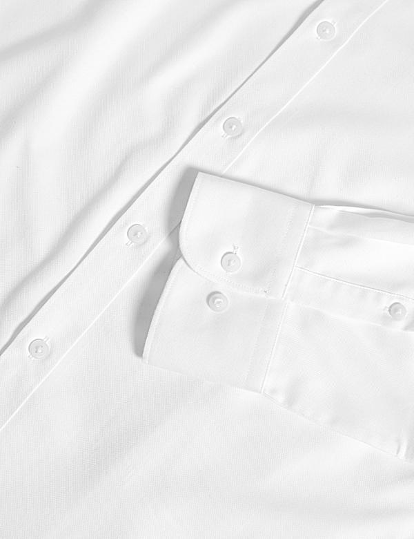 4pc Regular Fit Easy Iron Shirt and Tie Set - BE