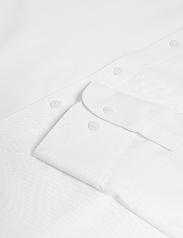 4pc Regular Fit Easy Iron Shirt and Tie Set - JO