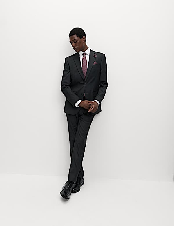 4pc Regular Fit Easy Iron Shirt and Tie Set - US