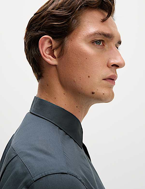 Regular Fit Pure Cotton Shirt