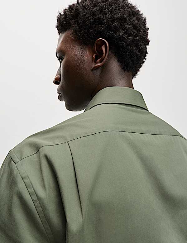 Regular Fit Pure Cotton Shirt