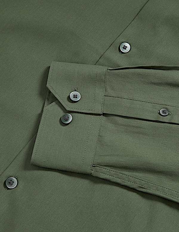 Regular Fit Pure Cotton Shirt