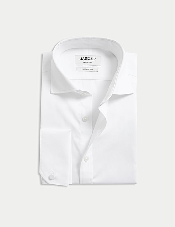 Tailored Fit Pure Cotton Shirt - GR