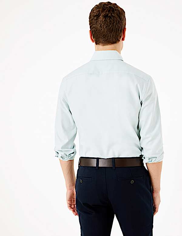 Tailored Fit Pure Cotton Oxford Shirt