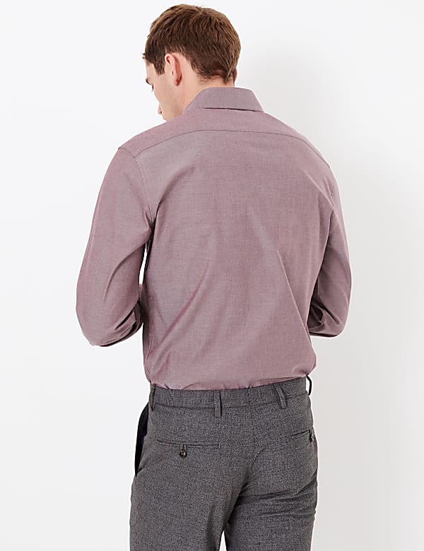 Tailored Fit Pure Cotton Oxford Shirt