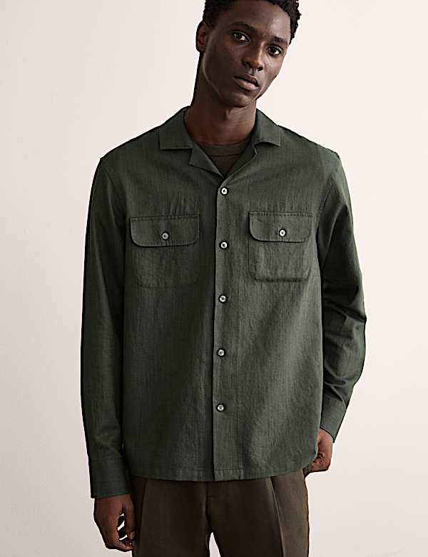 Linen Rich Shirt - GR