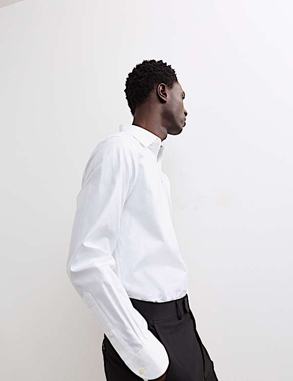 Chemise Oxford de luxe coupe standard 100 % coton - CA