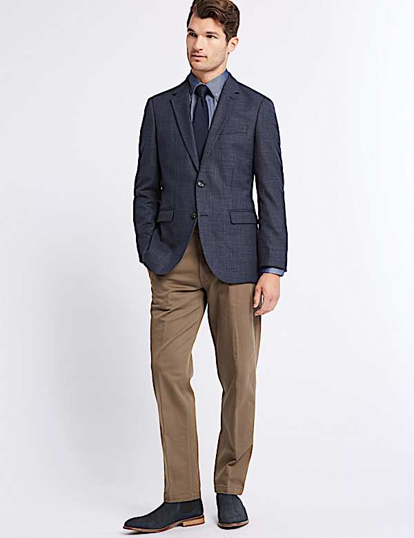Pure Cotton Regular Fit Oxford Shirt