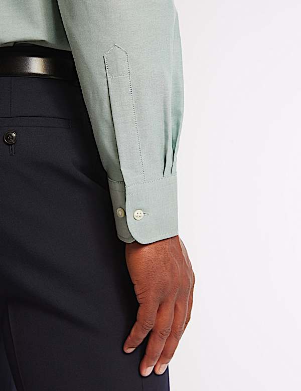 Pure Cotton Regular Fit Oxford Shirt