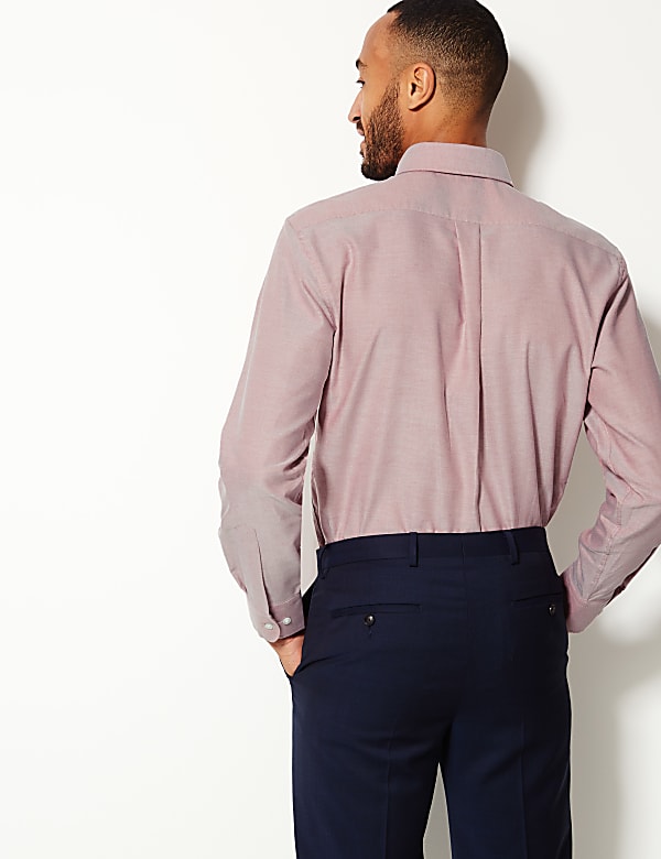 Pure Cotton Regular Fit Oxford Shirt