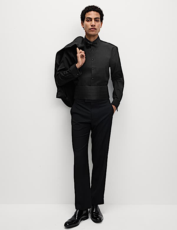 Regular Fit Luxury Cotton Double Cuff Dress Shirt