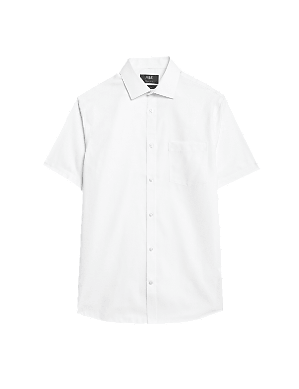 Regular Fit Non Iron Pure Cotton Print Shirt