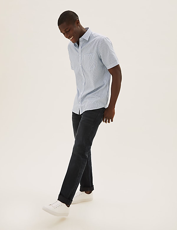 SS Highlight Stripe Non Iron