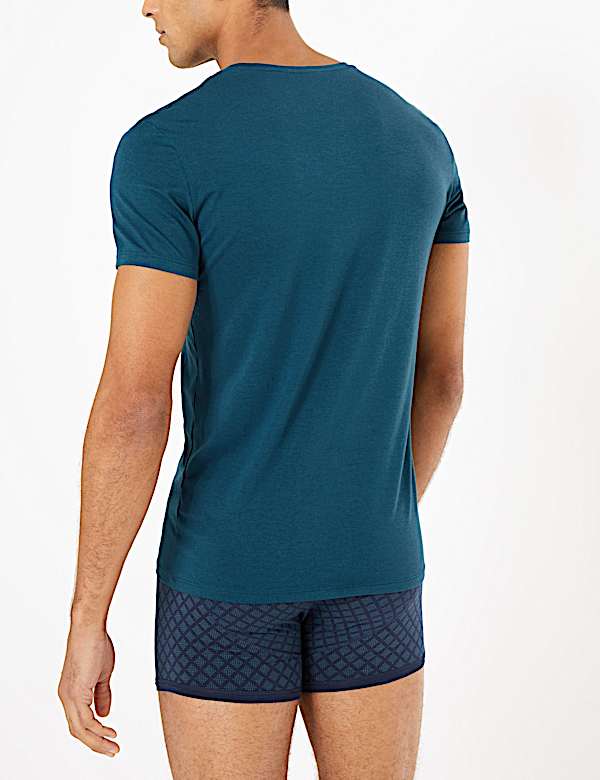 Supima&reg; Cotton Blend T-Shirt Vest