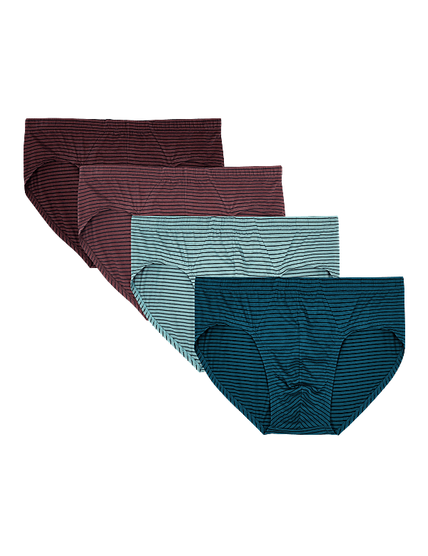4pk Pure Cotton Cool & Fresh™ Slips