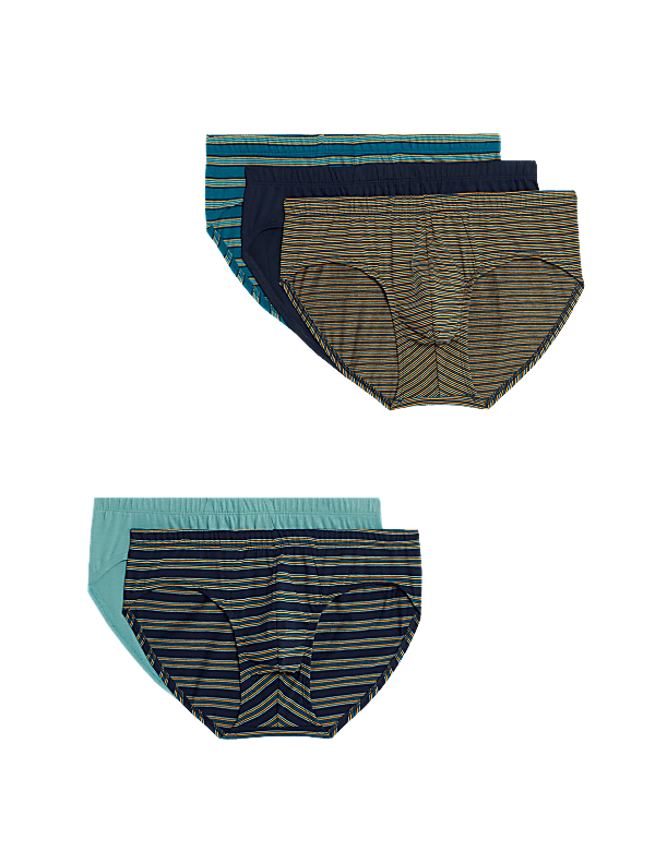 5pk Pure Cotton Cool & Fresh™ Assorted Slips