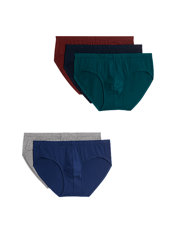 5pk Pure Cotton Cool & Fresh™ Slips