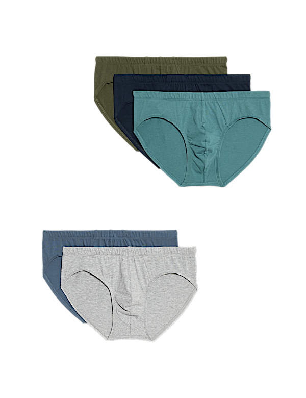 5pk Pure Cotton Cool & Fresh™ Slips